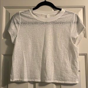 Lululemon Cropped Tee
